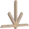 Ekena Millwork Kennewick Smooth Timber Gable Bracket, Douglas Fir, 60"W x 40"H x 3 1/2"D x 3 1/2"F, 16/12 Pitch GBW060X40X0404KEN00SDF - alternate 5